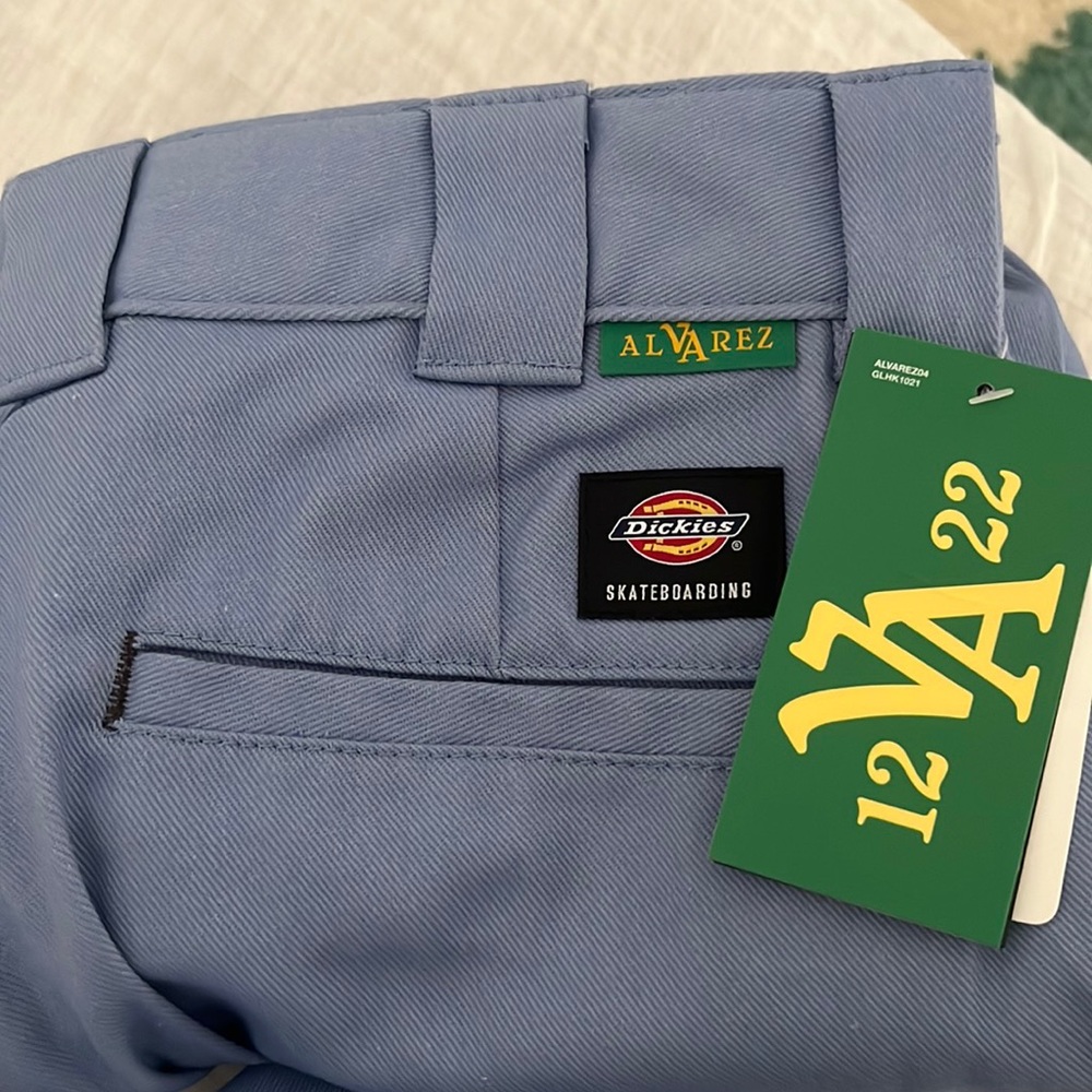 Dickies Vincent Alvarez Balam Regular Fit Pants, Gulf Blue